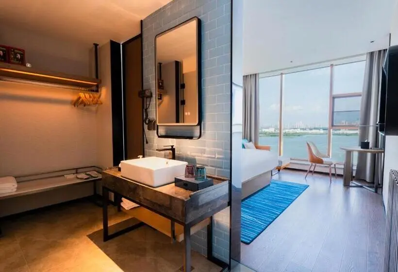 Standard-huone King-vuode, Echarm Hotel   Wuhan Jingkai Yongwang Sports Center