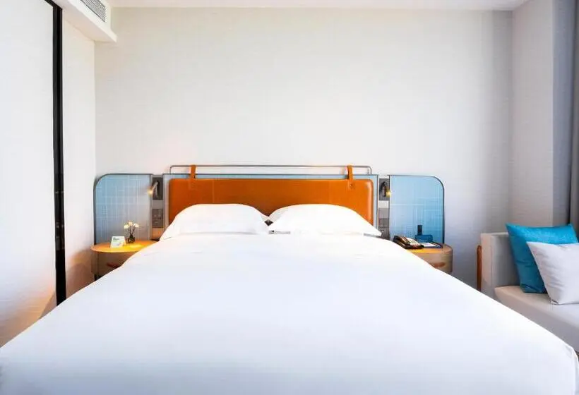 Standard-huone King-vuode, Echarm Hotel   Wuhan Jingkai Yongwang Sports Center