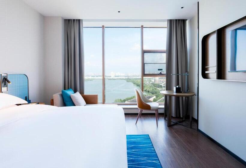 Chambre Standard Lit King Size, Echarm Hotel   Wuhan Jingkai Yongwang Sports Center