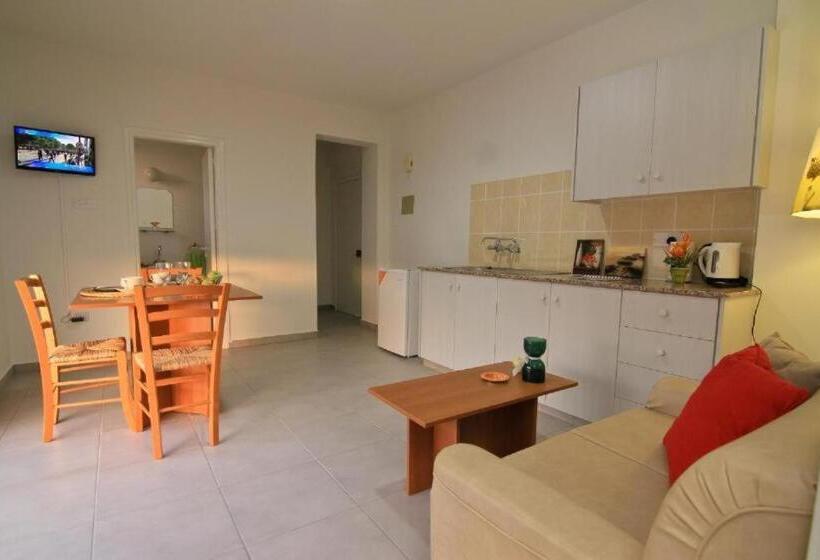 Monolocale Standard con Balcone, S Sari Flats