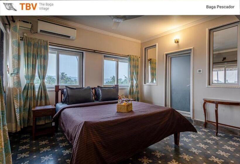 חדר דלוקס עם מרפסת, Beach Doorz Place Tbv