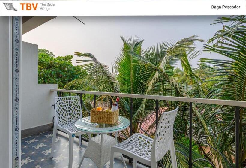 חדר דלוקס עם מרפסת, Beach Doorz Place Tbv