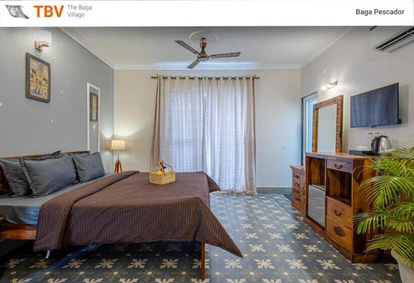 חדר דלוקס עם מרפסת, Beach Doorz Place Tbv