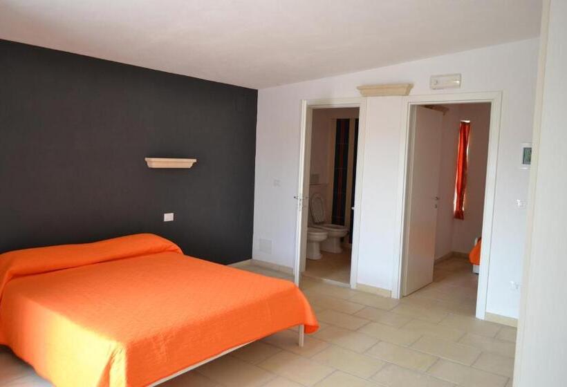 חדר סטנדרט נוף לים עם מרפסת, Masseria Romagnolo