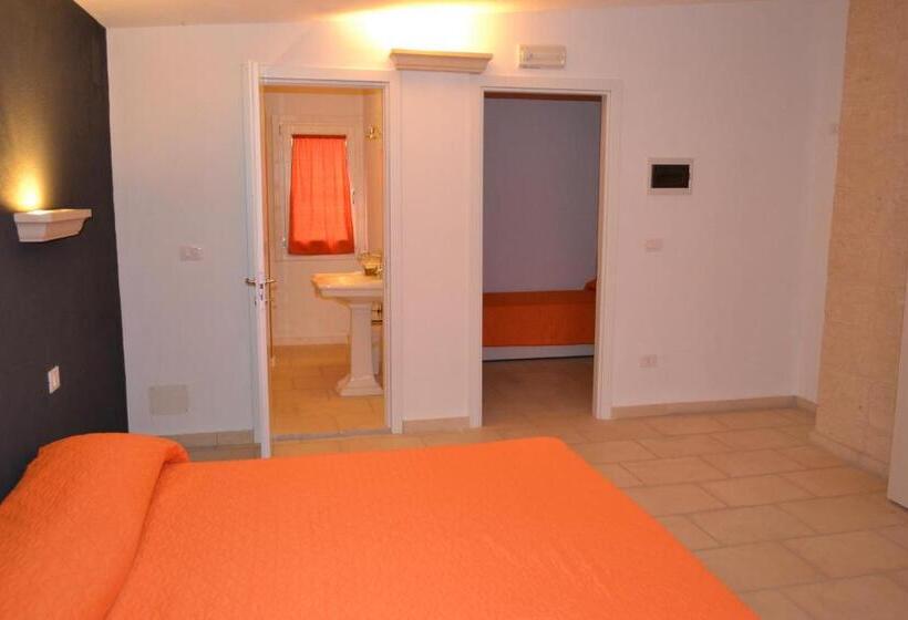 غرفة قياسية مطلّة علي البحر مزوَّدة بشُرفة, Masseria Romagnolo