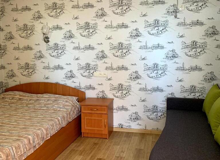 اتاق استاندارد چهار تخته با چشمانداز دریا, Guest House Santin