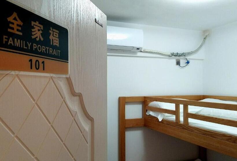 اتاق راحتی سه تخته, Chongqing Zuji Youth Hostel