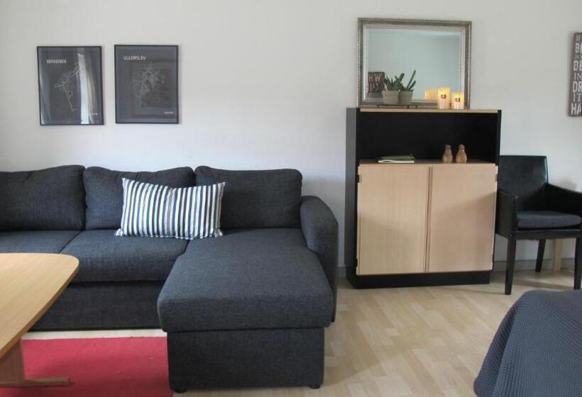 חדר משפחתי חדר אמבטיה משותף, Birkende Bed And Breakfast