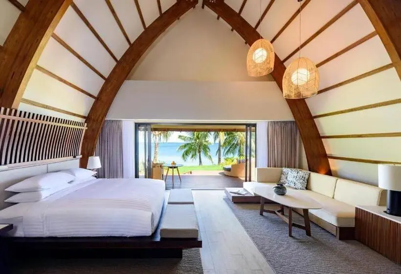 اتاق استاندارد با چشم‌انداز دریا, Fiji Marriott Resort Momi Bay