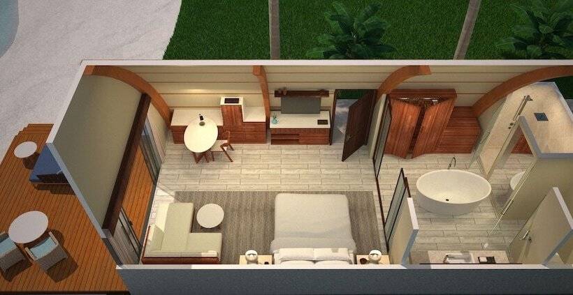 복층 룸, Fiji Marriott Resort Momi Bay