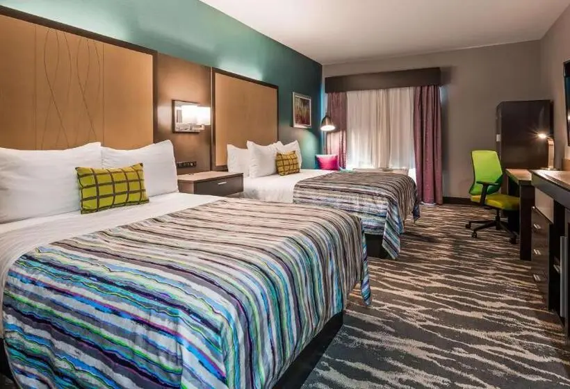 身障者適用クイーンサイズベッドルーム, Best Western Plus Ruston