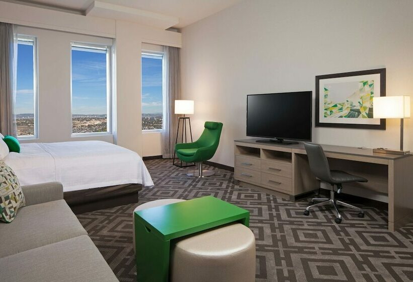 إستوديو قياسى سرير مزدوج, Homewood Suites By Hilton Los Angeles International Airport