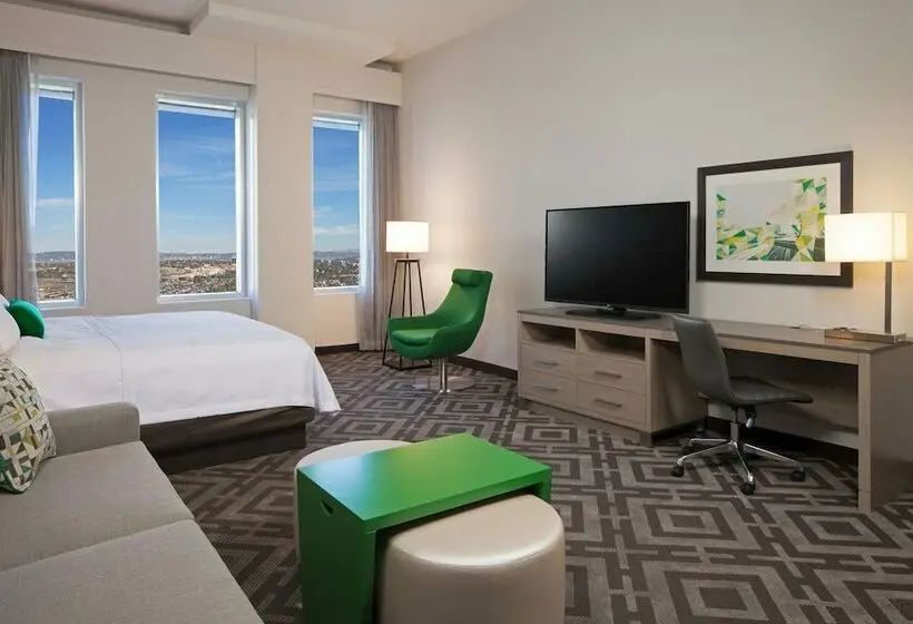استودیوی استاندارد با تخت دوبل, Homewood Suites By Hilton Los Angeles International Airport