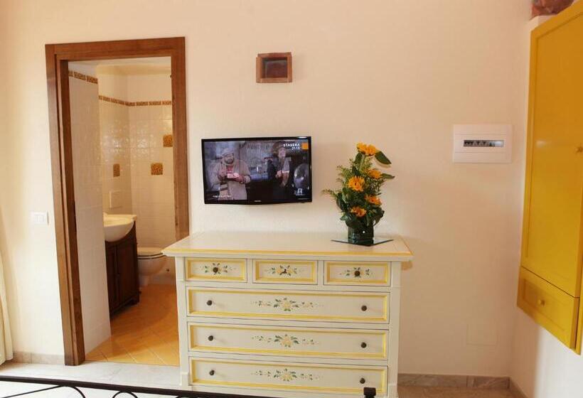 غرفة ديلوكس مطلّة علي البحر مزوَّدة بشُرفة, Villa Alba