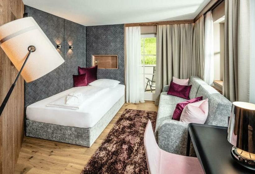 スタンダードシングルルーム, Alpine Luxury Spa Resort Schwarzenstein
