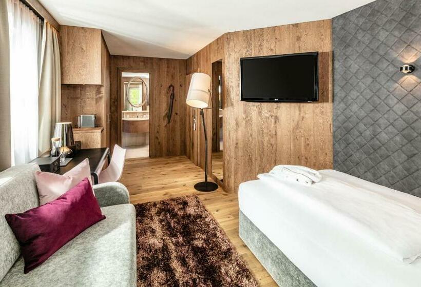 スタンダードシングルルーム, Alpine Luxury Spa Resort Schwarzenstein