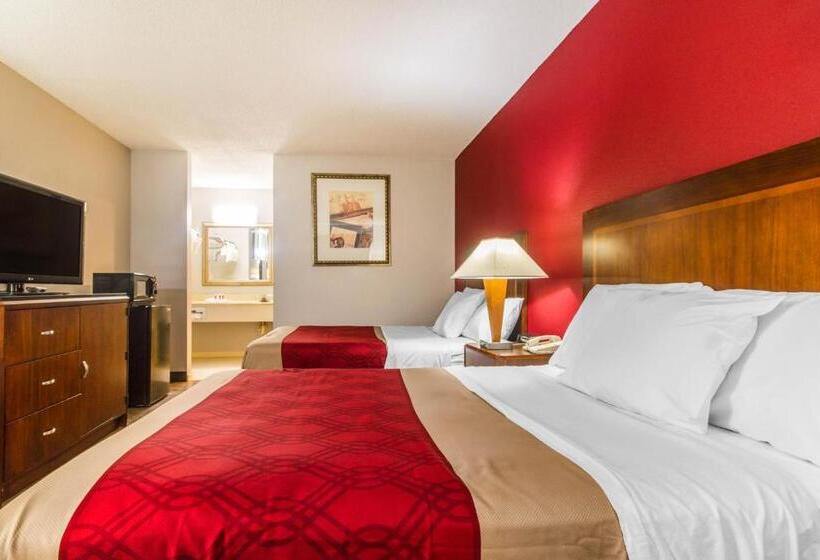 غرفه قياسيه سريرين مزدوجين, Econo Lodge