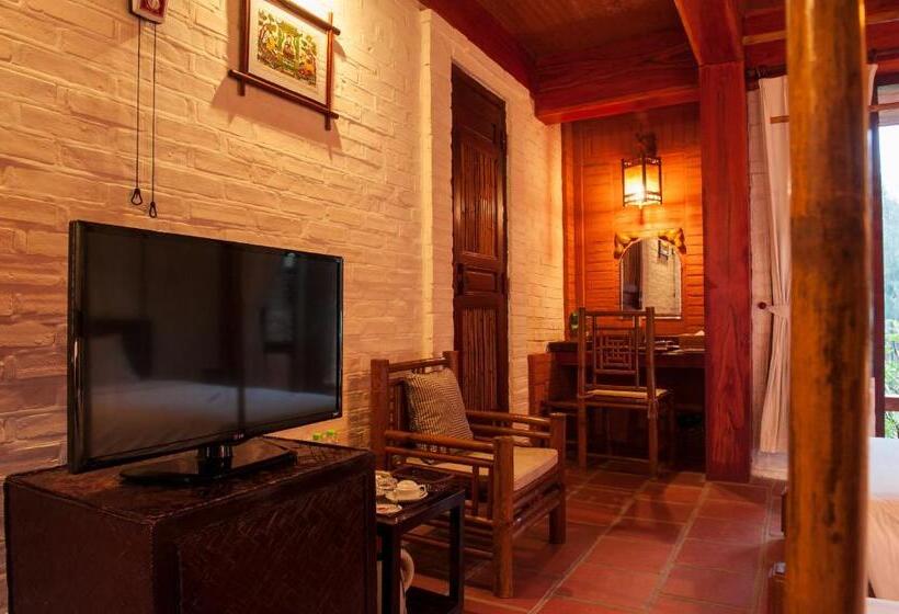 اتاق لوکس با چشم‌انداز باغ, Van Chai Resort