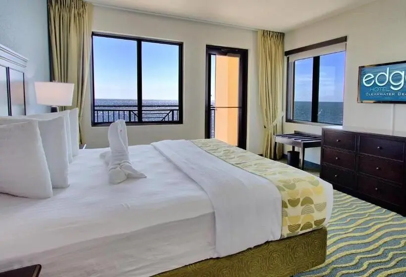 キングサイズベッドのスタンダードルーム, Edge Hotel Clearwater Beach