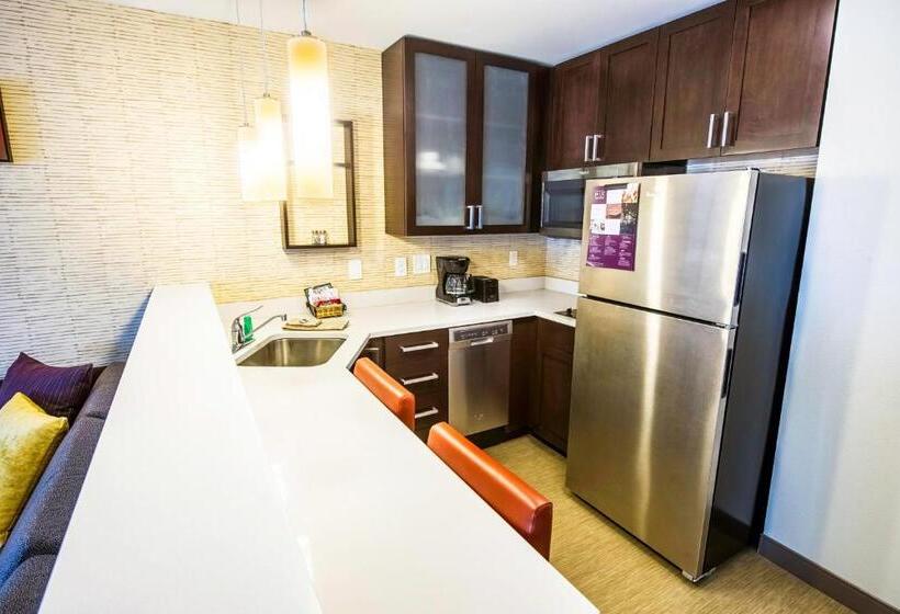 带大床的标准工作室, Residence Inn By Marriott Columbia West/lexington