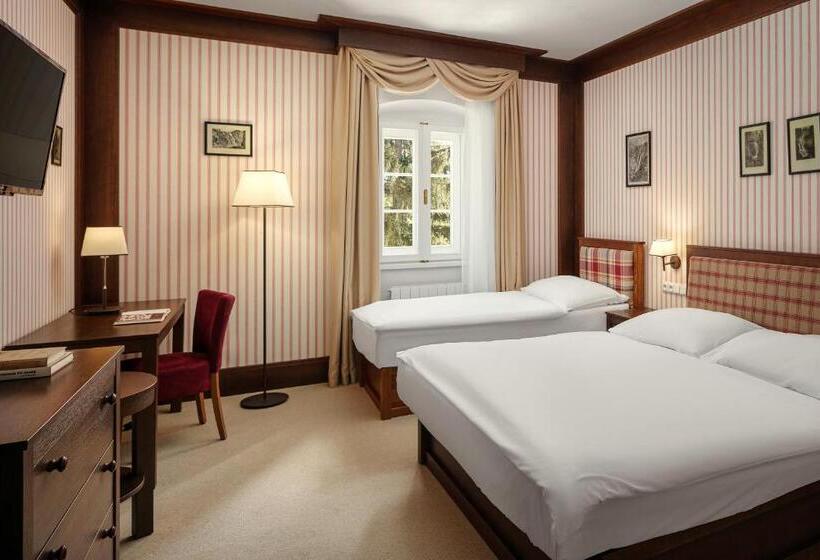 חדר סטנדרט לשלושה, Skalní Mlýn Adršpach