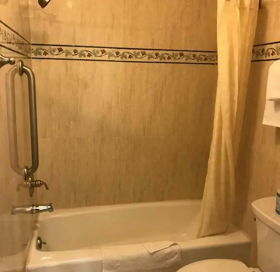 キングサイズベッドのデラックスルーム, Castaic Inn Near Six Flags Magic Mountain