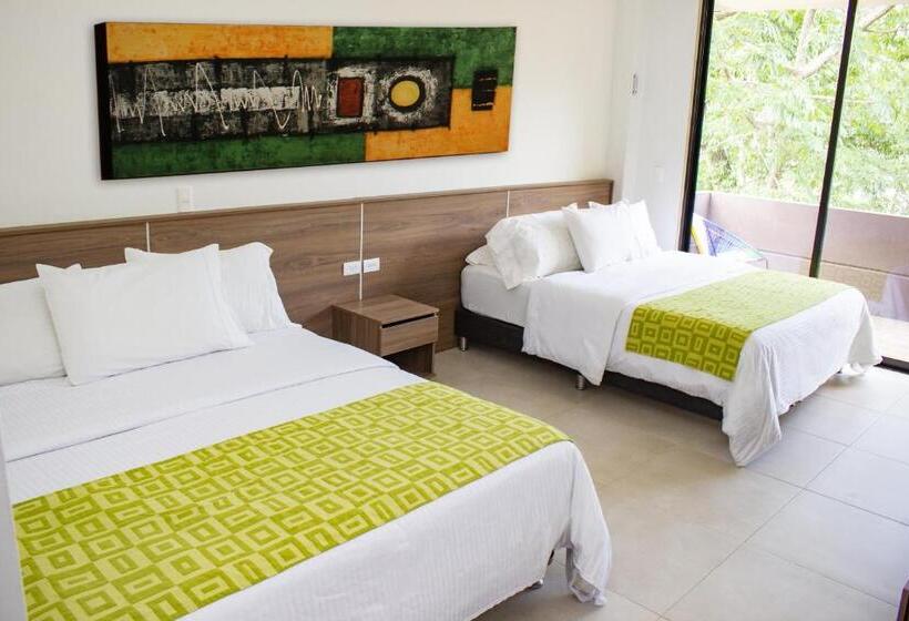 חדר סופריור לארבעה, Hosteria Guaracú