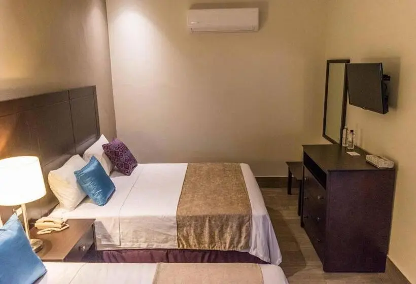２ダブルベッドのスタンダードルーム, Punto Madero Hotel & Plaza
