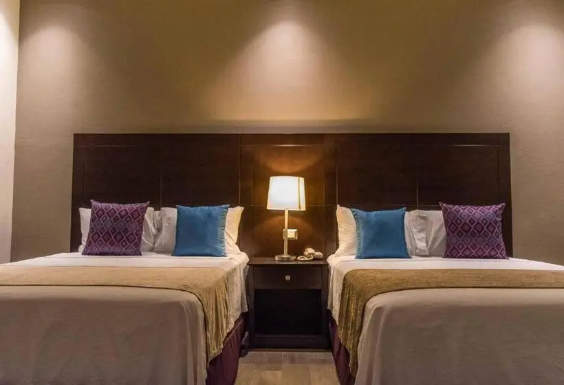 ２ダブルベッドのスタンダードルーム, Punto Madero Hotel & Plaza