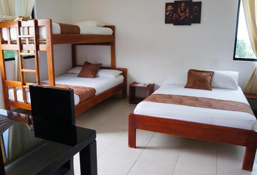 اتاق استاندارد چهار تخته, Rc Tonsupa