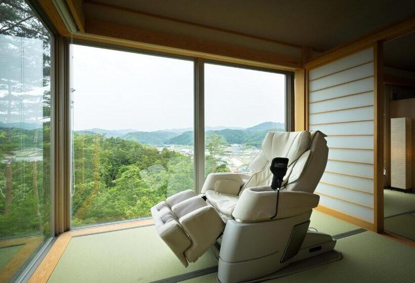 חדר סופריור נוף לים, Nagisatei Taroan