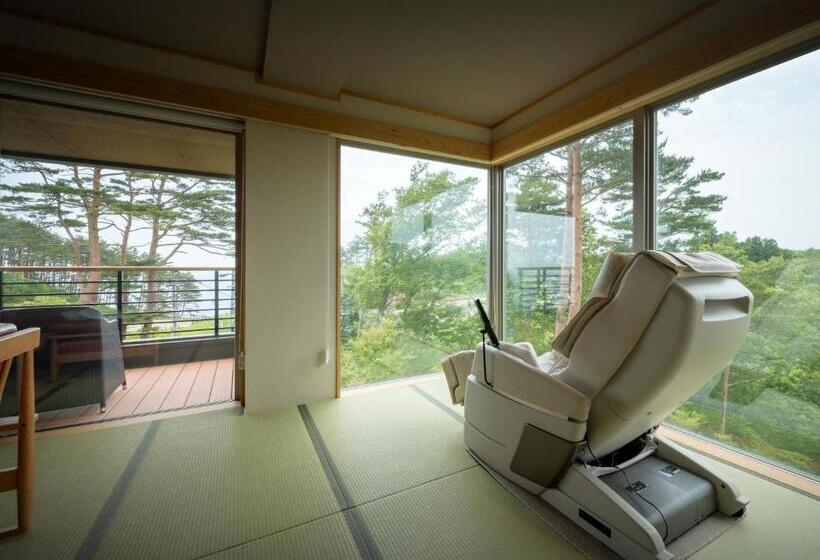 חדר סופריור נוף לים, Nagisatei Taroan