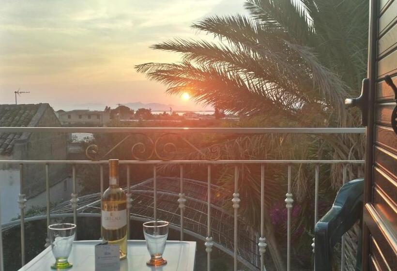 海景标准间带阳台, Baglio Il Giovinetto