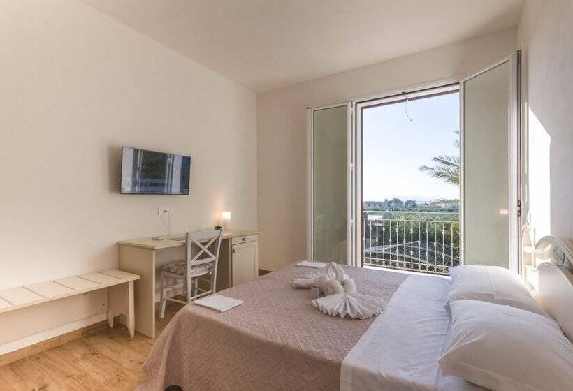 海景标准间带阳台, Baglio Il Giovinetto