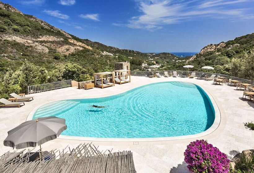 חדר דלוקס נוף לים, Relais Villa Carola