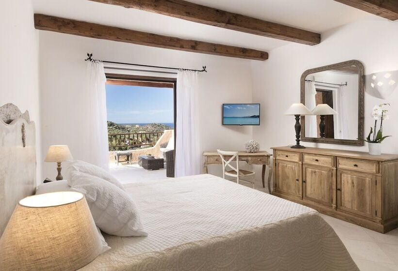 اتاق لوکس با چشم‌انداز دریا, Relais Villa Carola