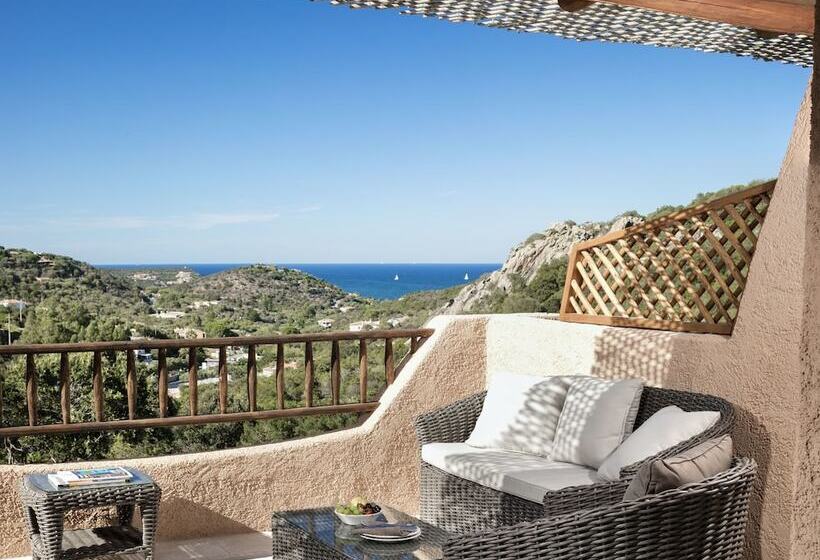 חדר דלוקס נוף לים, Relais Villa Carola