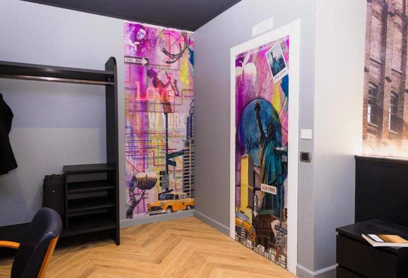 חדר סטנדרט עם מרפסת, Palazzo Rosso