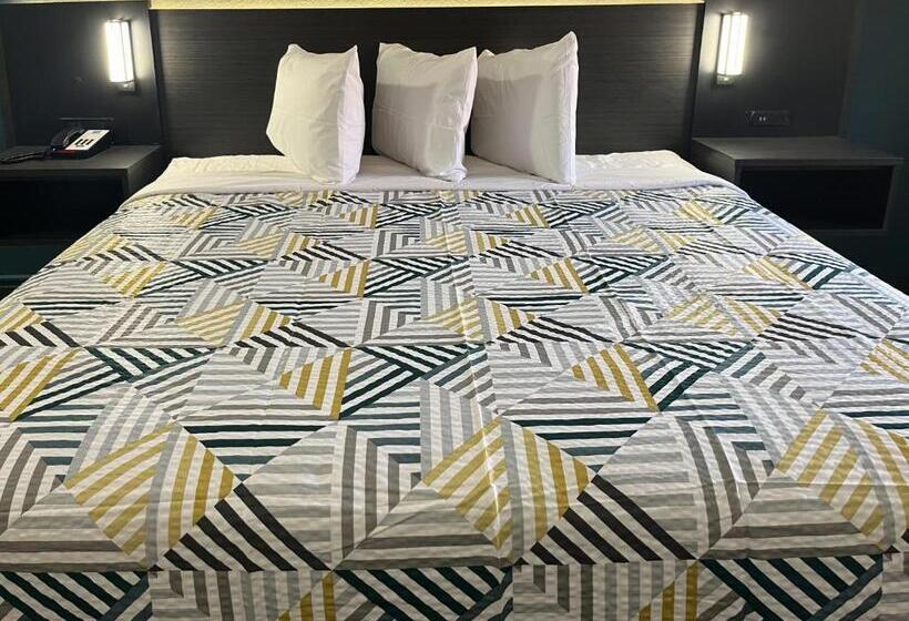 带大床的标准间, Studio 6 Huntsville, Al University Drive