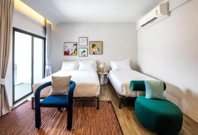 Deluxe Kolmen Hengen Huone, Claybed Chiangrai