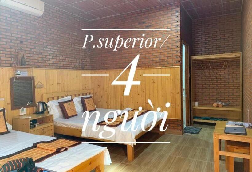اتاق سوپریور چهار تخته, The Lana Ho Tram Homestay