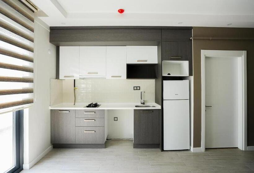 آپارتمان 1 خوابه با تراس, Saraydeluxepremium Otel