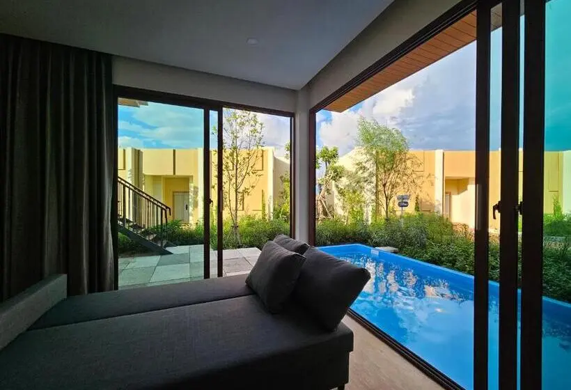 プール付き１ベッドルームヴィラ, Sunrise Resort & Cafe   ซันไรส์ รีสอร์ท & คาเฟ่