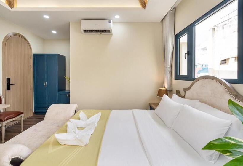 اتاق استاندارد با تراس, Jan Villa Saigon Oasis