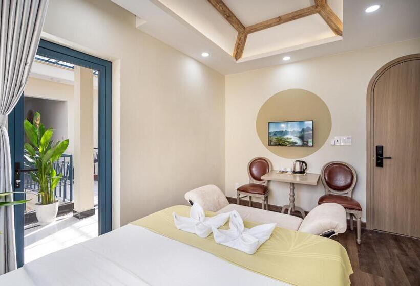 اتاق استاندارد با تراس, Jan Villa Saigon Oasis