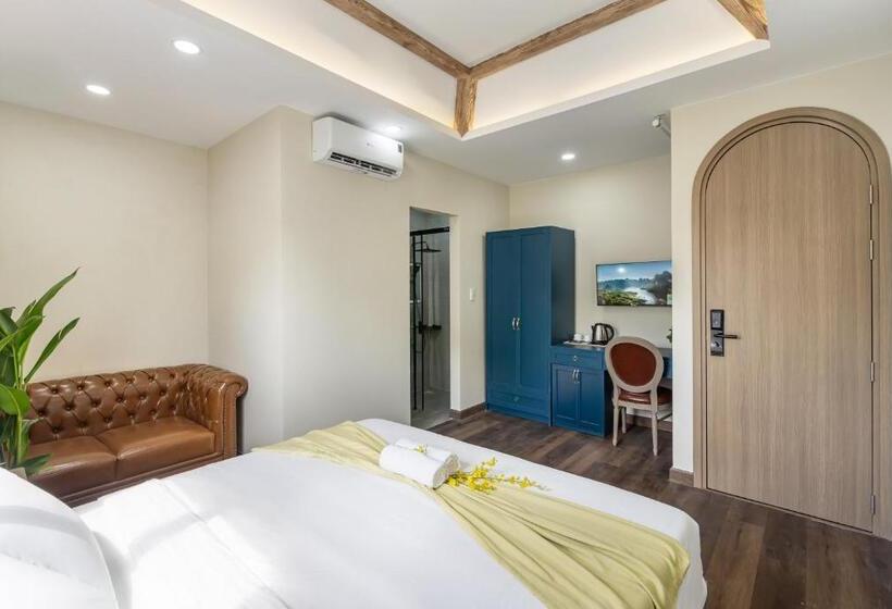 اتاق استاندارد با تخت بزرگ, Jan Villa Saigon Oasis
