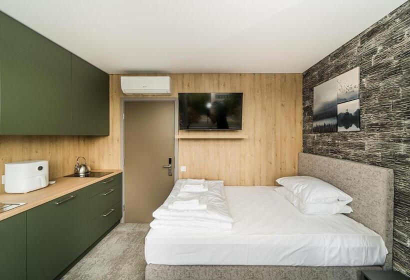 آپارتمان 1 خوابه, Zaliakalnio Terasos Apartamentai 2