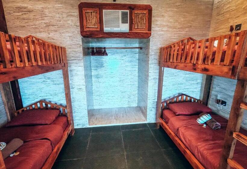 اتاق چهار تخته با دستشویی مشترک, Shakabrah Resort And Skatepark