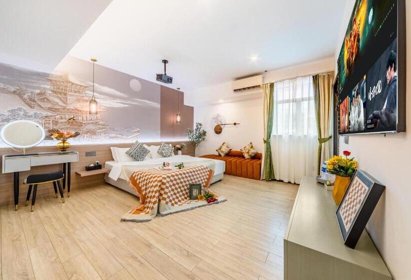 带1个卧室的高级公寓, Vanhome Serviced Apartment