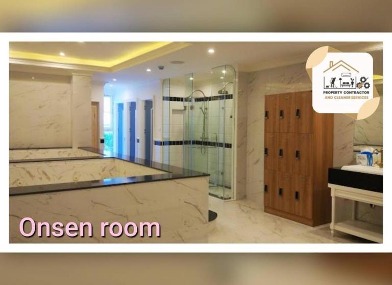 带1个卧室带泳池的公寓, Seven Sea Cote D Azur Onsen & Jacuzzi ห้องพักรายวัน